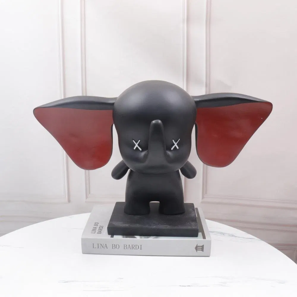 Modern Animal Statues Nordic Small Flying Elephant Decoration Sculptures Decor Ci22080