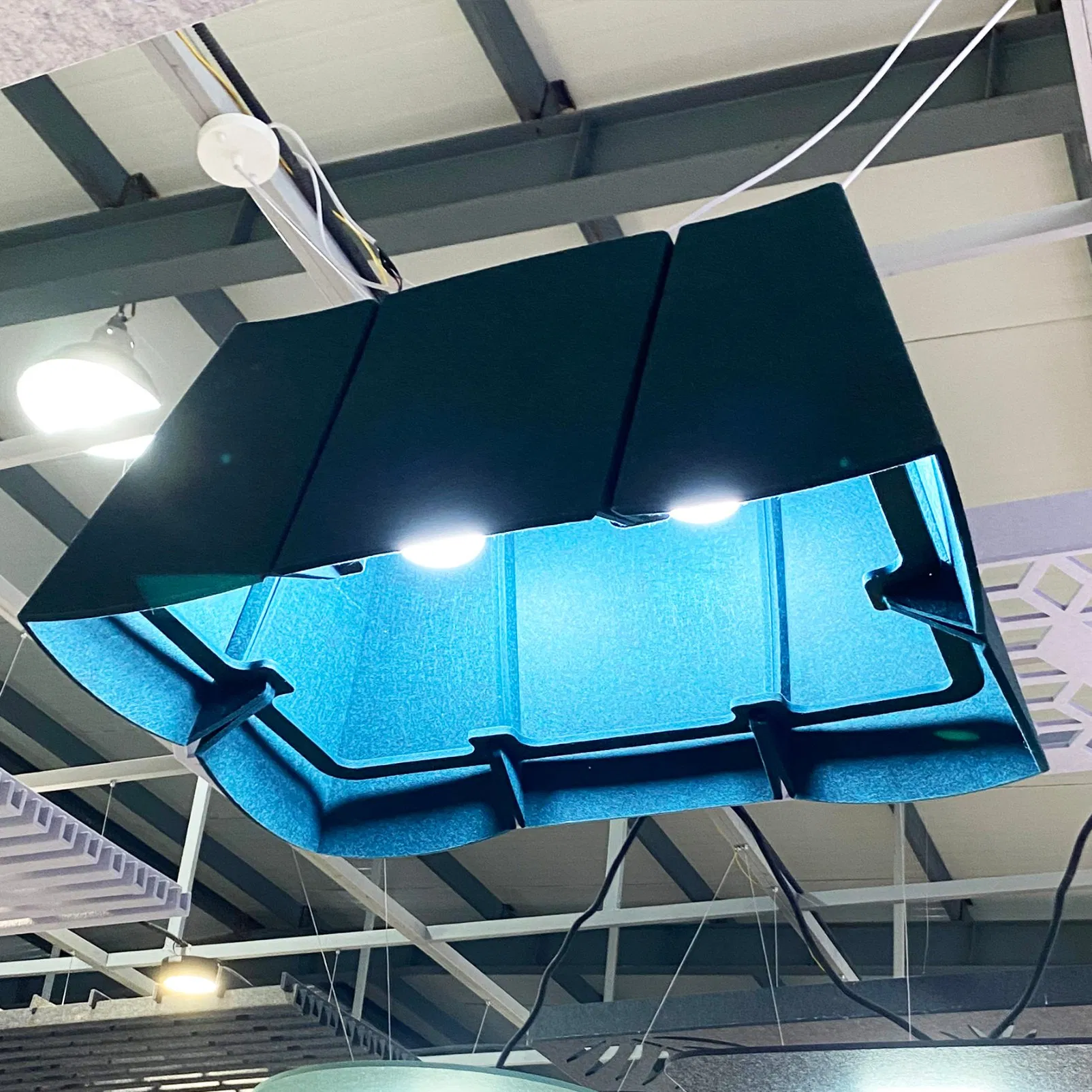 Polyester Fiber Acoustic Lamp for Decoration