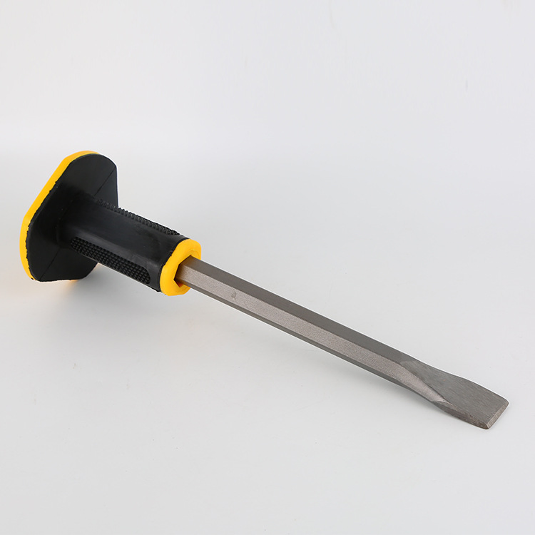 Stainless Steel Forged Spray Plastic Triangular Handle Can Be Customized Masonry Chisel for Woodworking