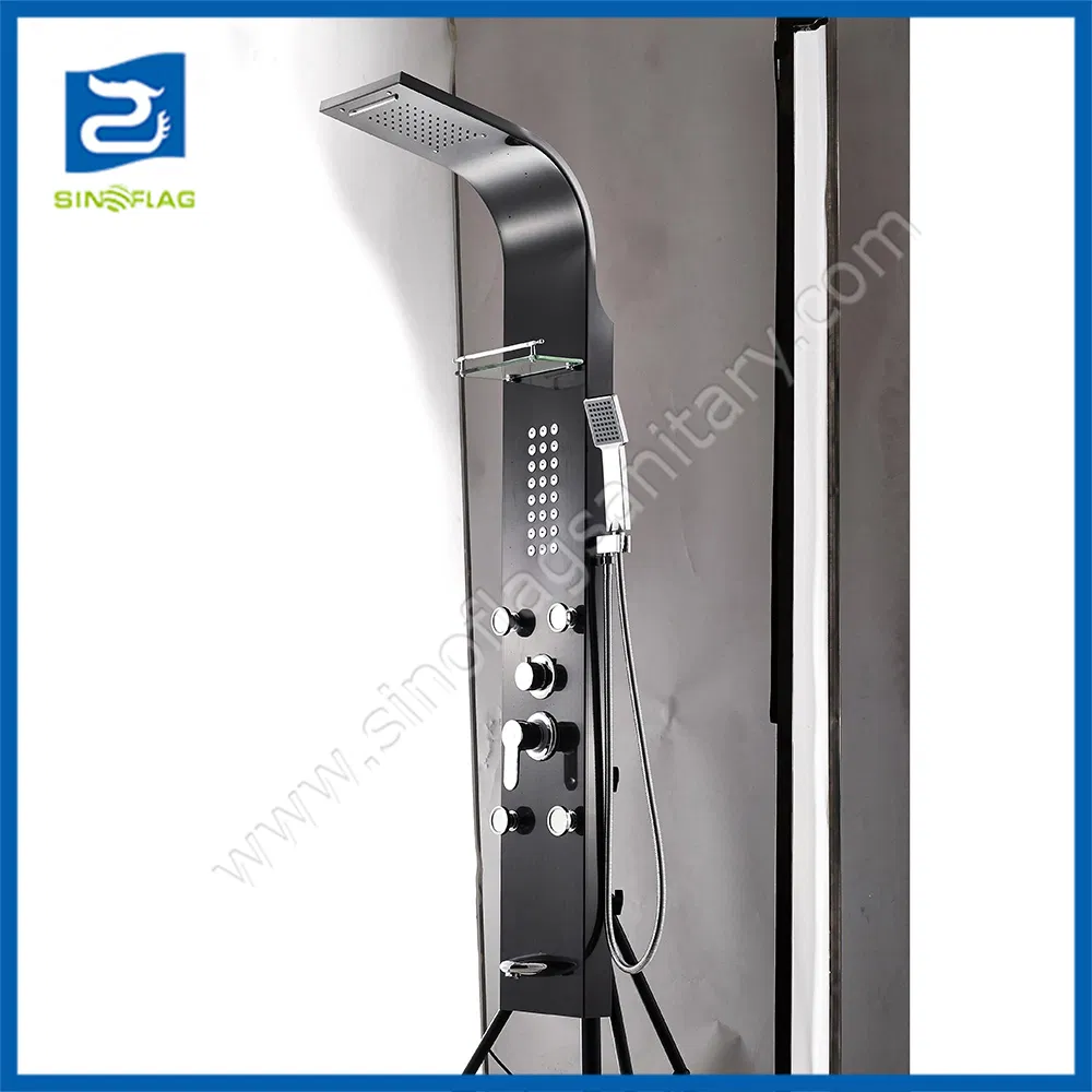 Adjustable Shower Massage Body Jets Ss Shower Panel