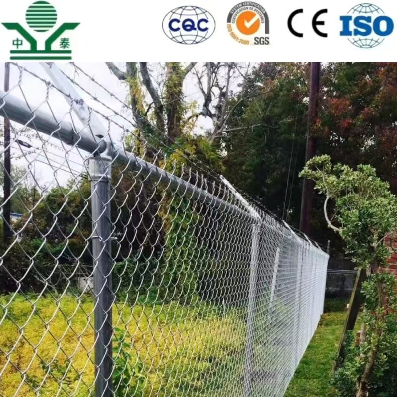Galvanized 2.0mm 25X25mm 500mm Chain Link Fence for Pet Enclosures