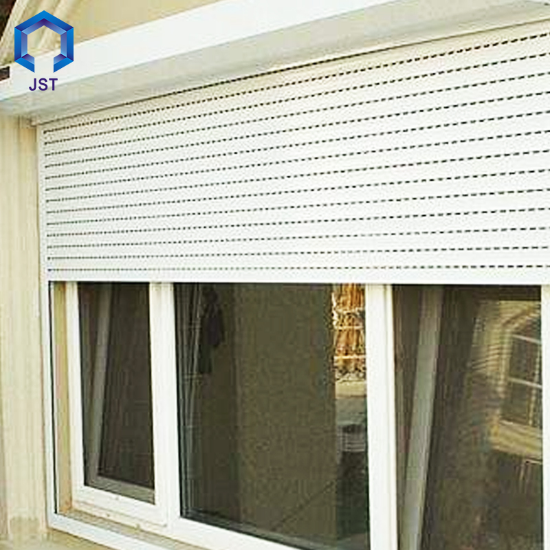 Modern Convenient Double Casement Blinds Aluminum Roller Window Shutter