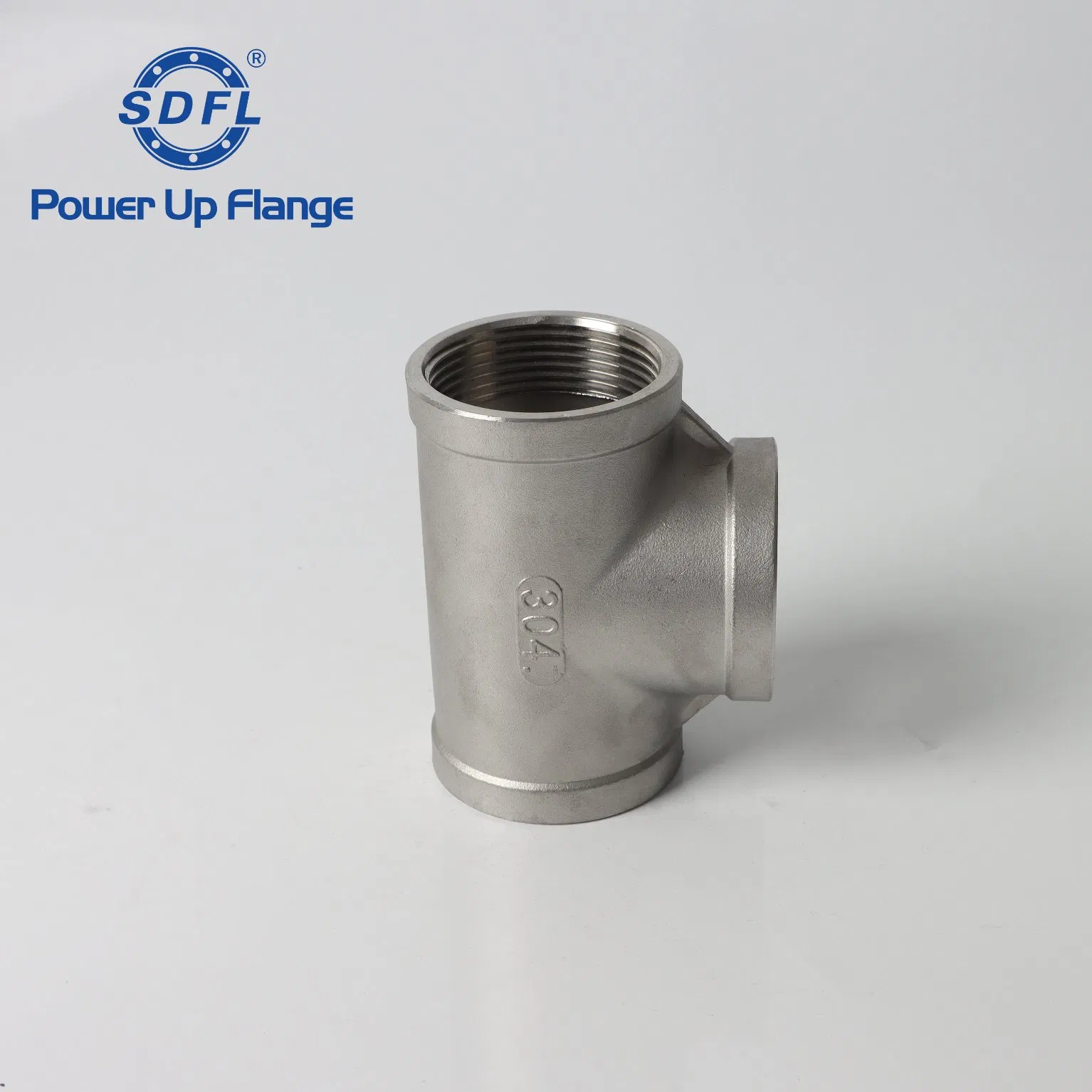 Durable Stainless Steel DN65 Equal Tees for Pipe Fittings