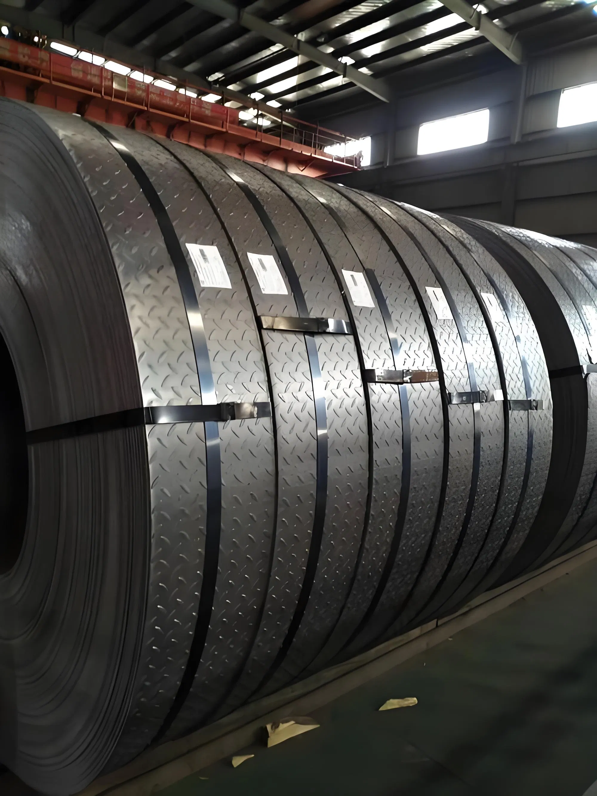 Checker Coils/Hot Rolled Coil for Building Construction Good Quality Steel Coil