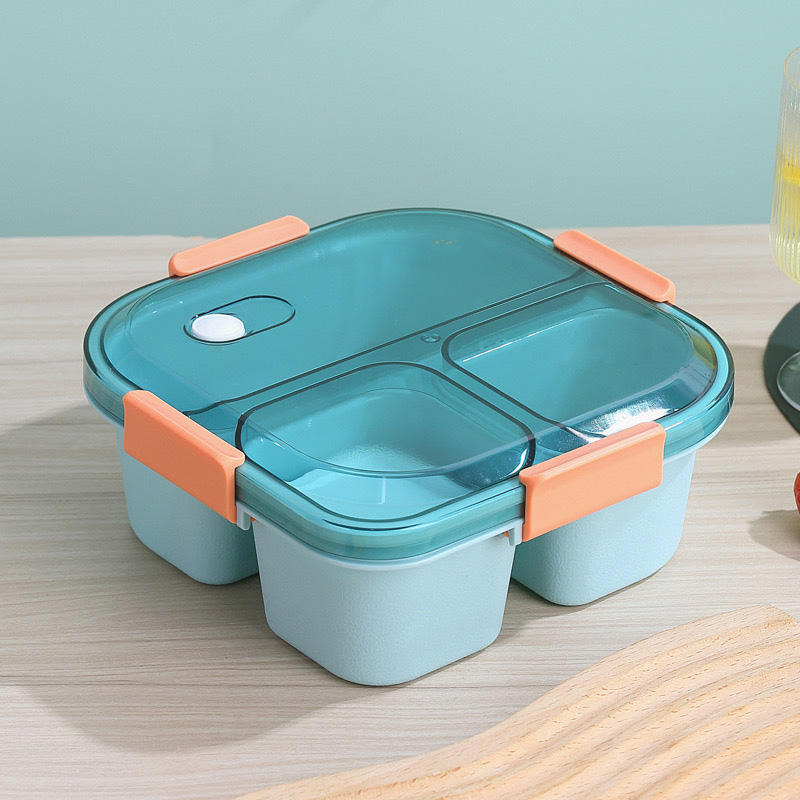 Eco-Friendly Reusable Plastic Lunch Box for Daily Meals