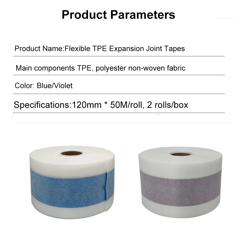 Tobs TPE Expansion Joint Tape for Passive House Flexible Sealing and Waterproofing