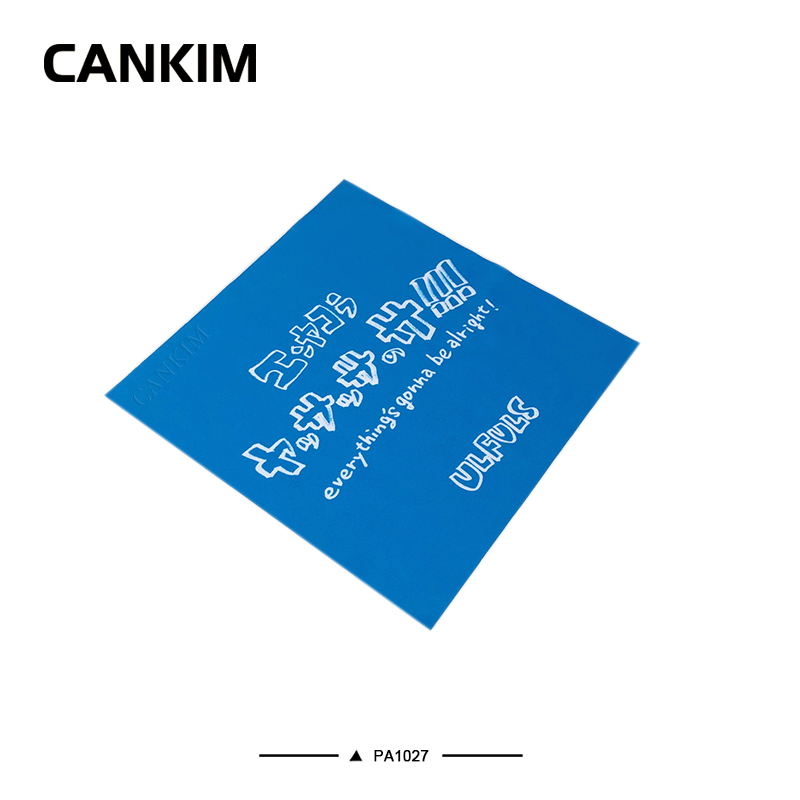 Square Right Angle Custom Print Glass Cleaning Cloth Microfiber Cloth Glasses Cleaning Cloths for Jewelry