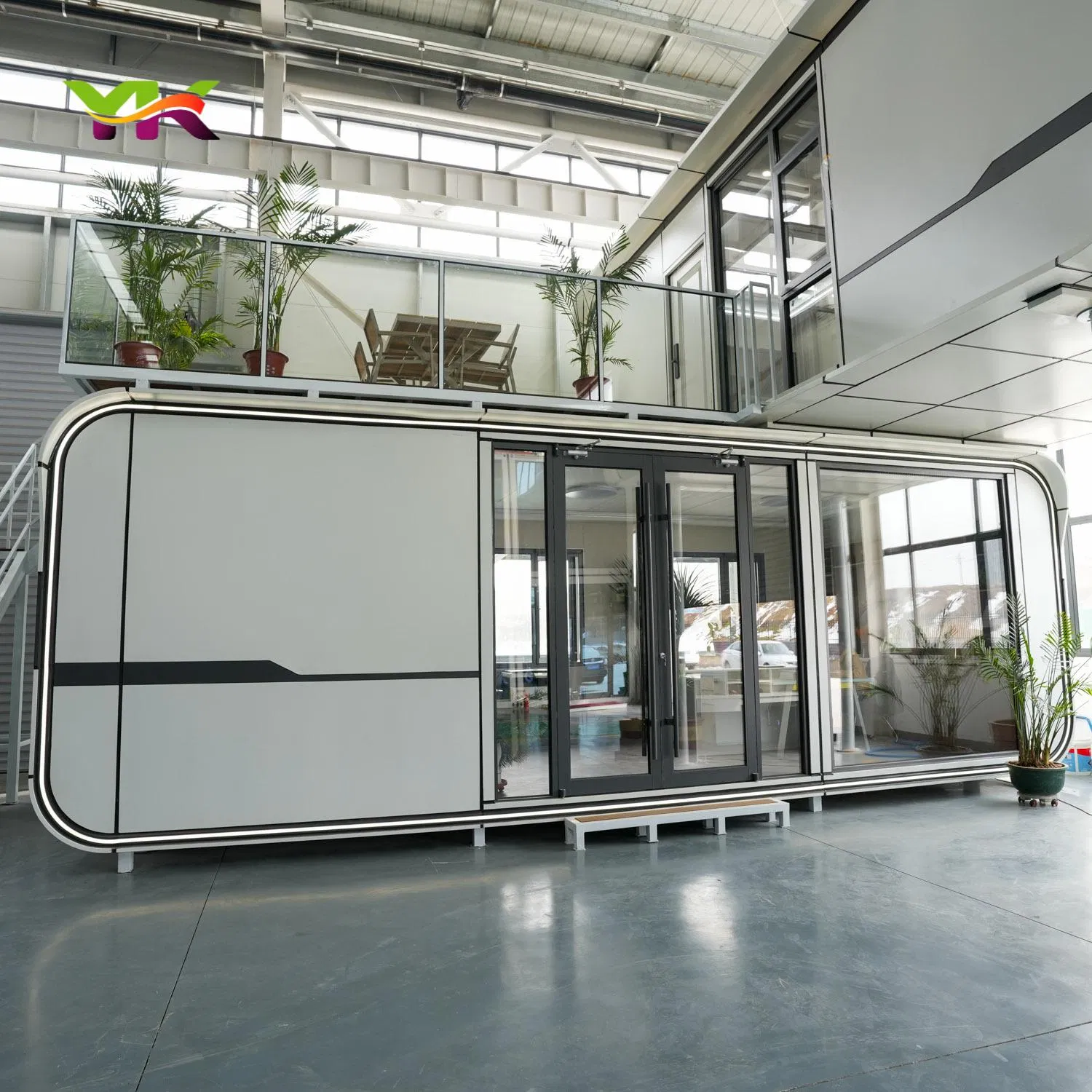 Prefabricated Integrated Apple House Factory Price Modern Hotel Mobile Home Prefab Container Residential Portable Cabin Smart Home Space Capsule