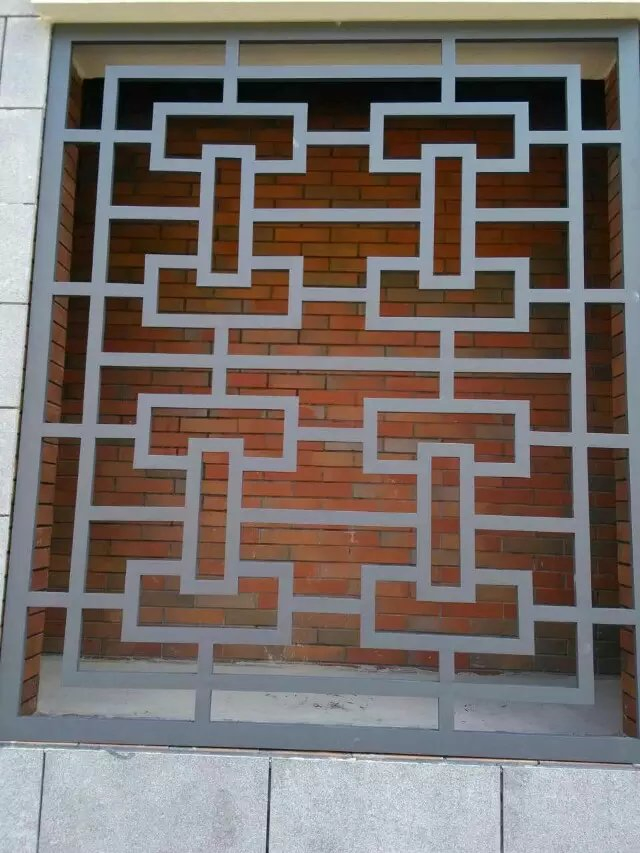 Chinese-Style Aluminum Decoration Cladding Balcony Fence