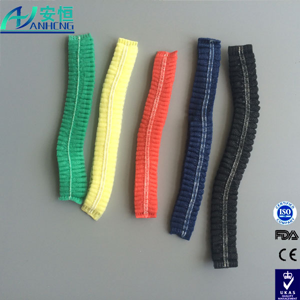 12GSM Nonwovven Disposable Clip Cap 21" Clip Cap Factory