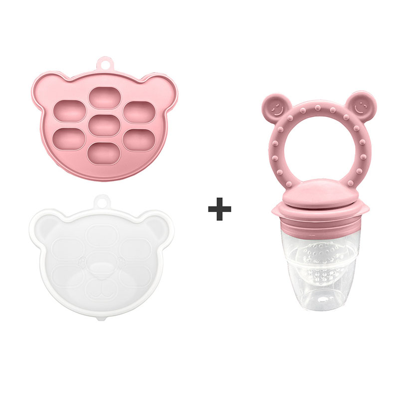 100% Food Grade Silicone Baby Fruit Feeder Teether Pacifier for Weaning