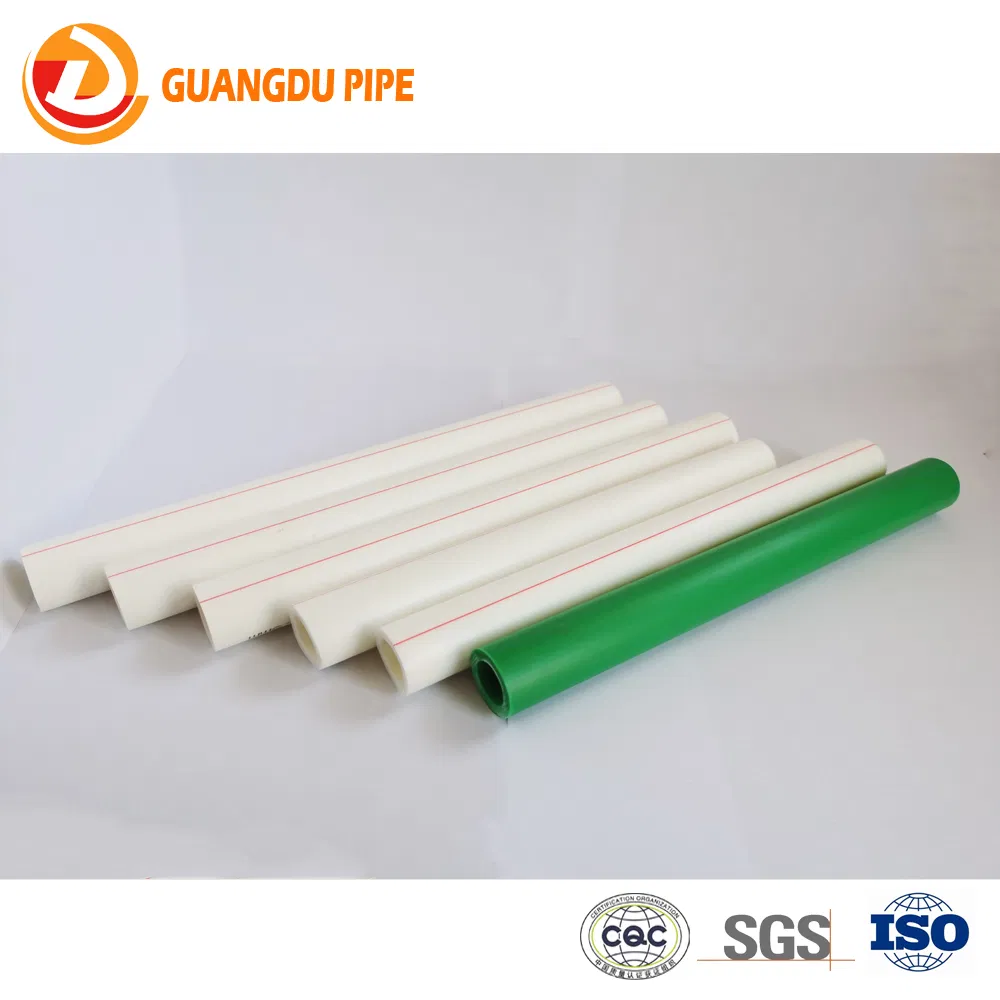 Plastic PPR Pipe Tubes and Fittings for Hot and Cold Water