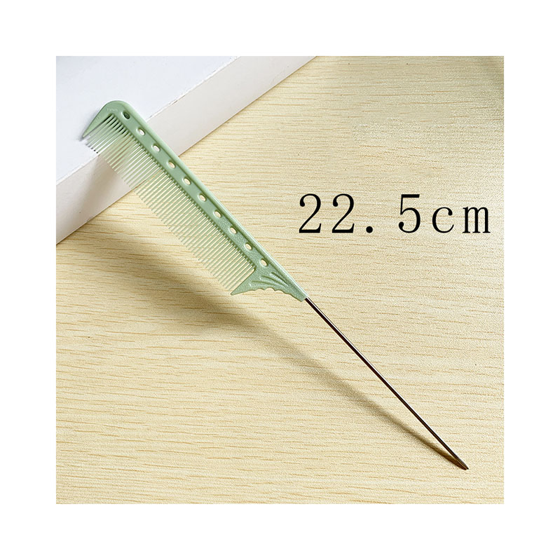 Hair Wholesale for Lice Glitter Combs Black Carbon Magic Laser 3 Row Beard Sandalwood Styling Afro Pick Metal Detangle Dry Comb