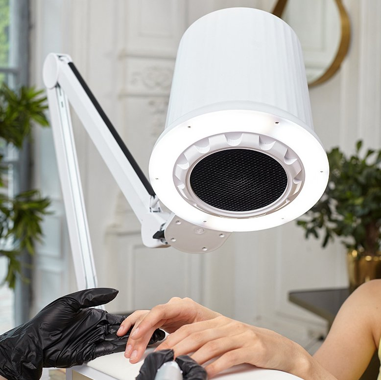 Hot Sale High Quality Desktop Nail Vacuum Cleaner 55W Dust Collector for Nail Salon