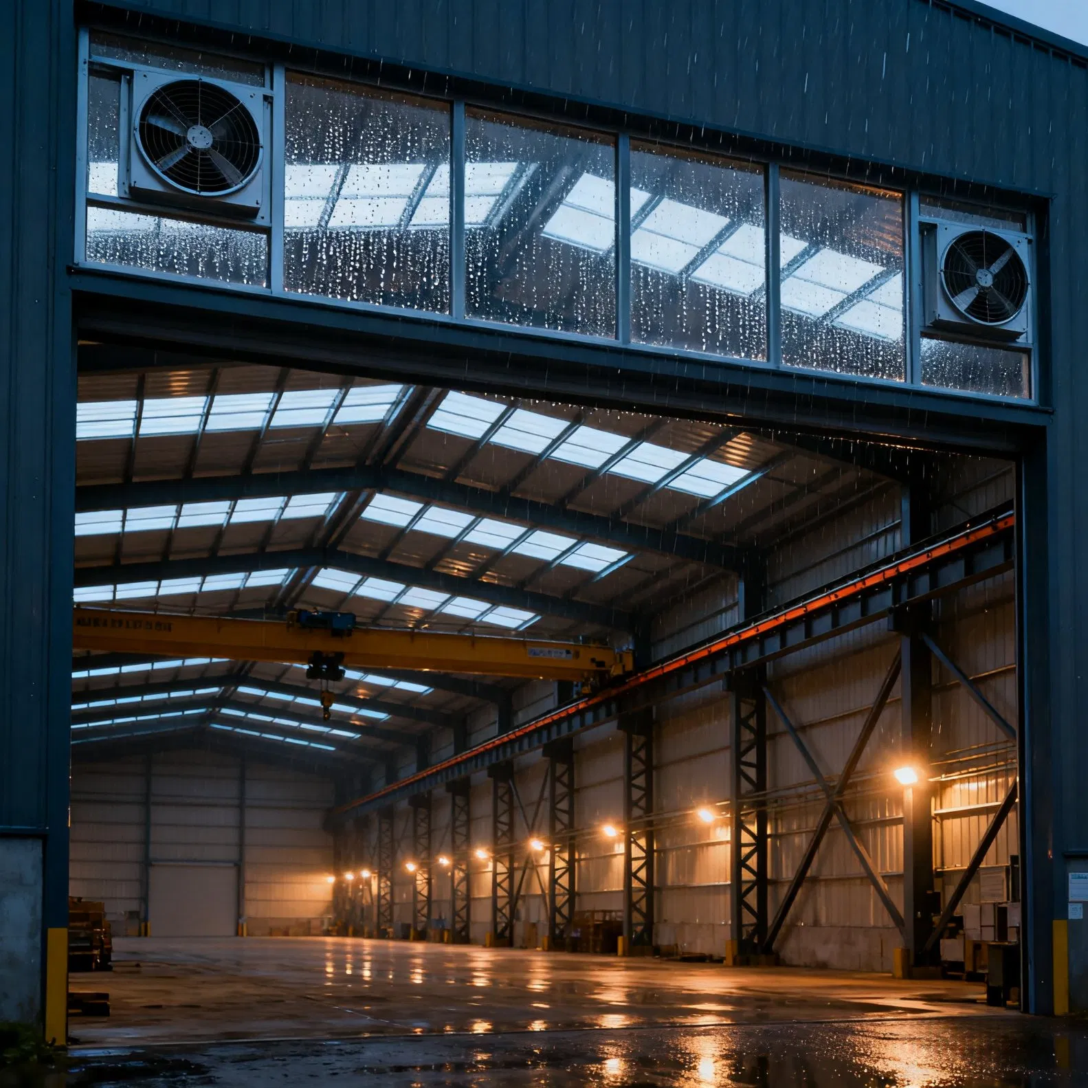 Versatile Weather-Resistant Steel Structure Warehouse for Global Applications