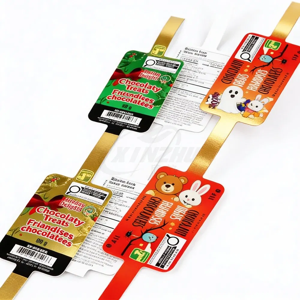 Waterproof Custom Printed Large Rolls of Raw Materials for Making Gift Tags