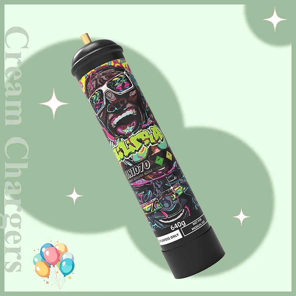 Maintenance-Free 1L/660g Canister Baking Tools Gas Cream Charger N2o