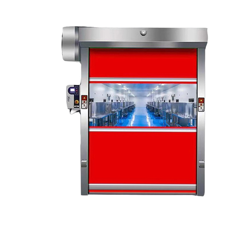 High-Performance PVC Door with Fast Rolling Motor Mechanism