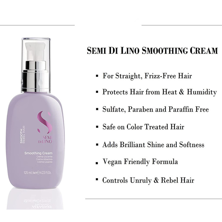 OEM Advanced Custom Smooth Smoothing Cream for Frizzy and Rebel Hair