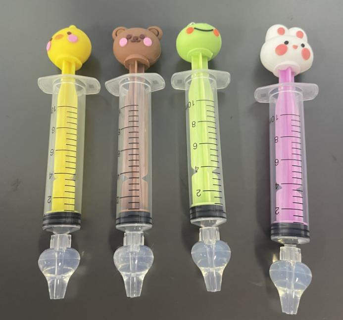 BPA Free New Cartoon Rabbit Bear Baby Nasal Washing Irrigator for Rhinitis and Cleaning