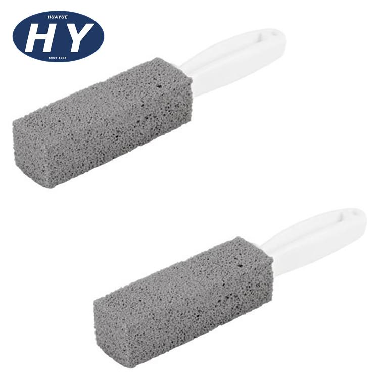 Handheld Non Toxic Reusable Foam Glass Household Toilet Bowl Ring Cleaner Pumice