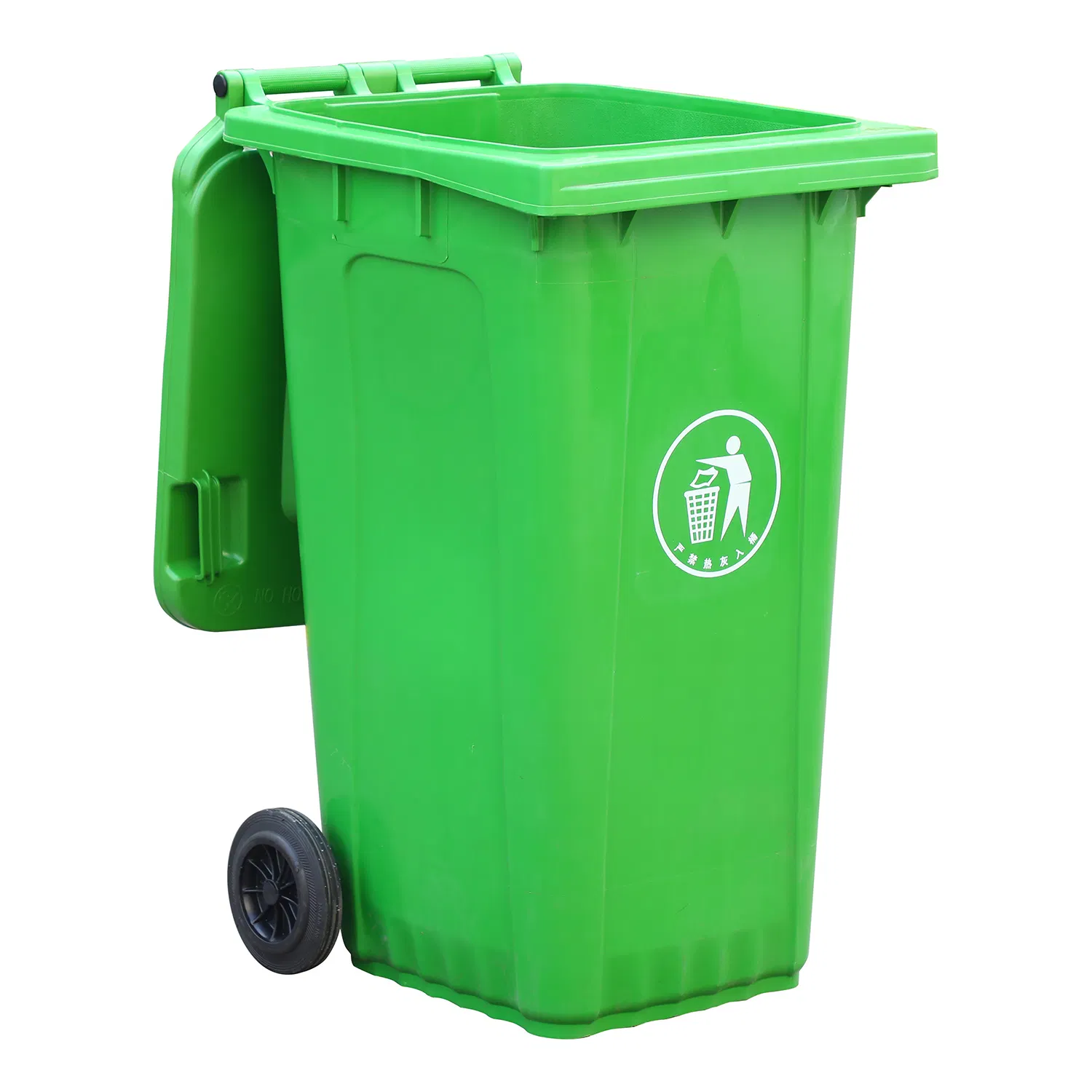 Колесный мусорный бак HDPE 240-360 л для улицы