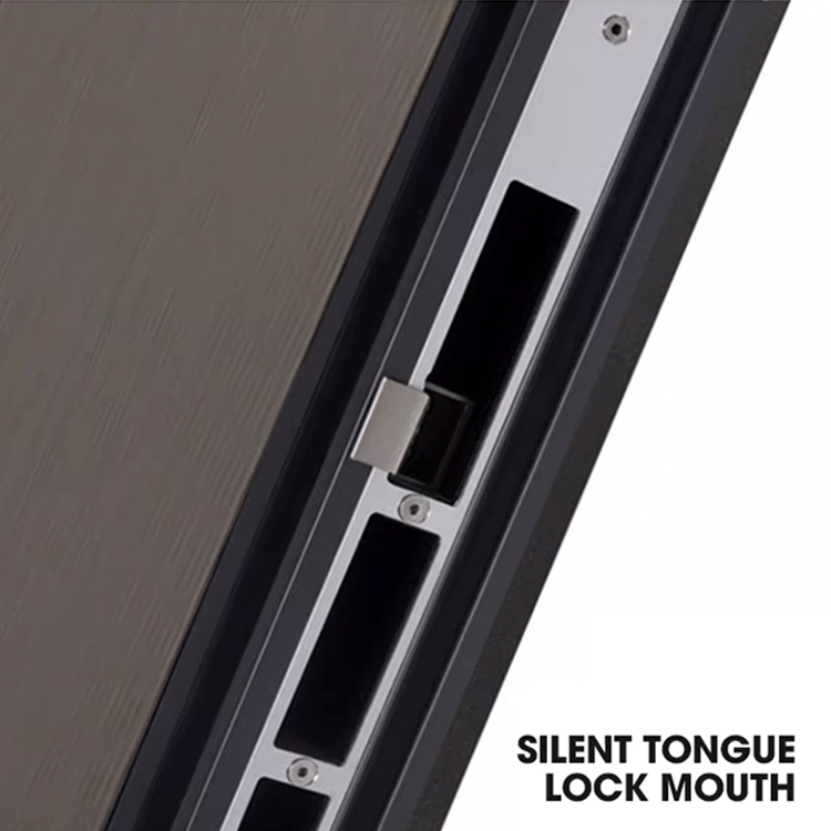 Exterior Entrance Security Pivot Safety Front Main Wrought Aluminum Slab Entry Doors