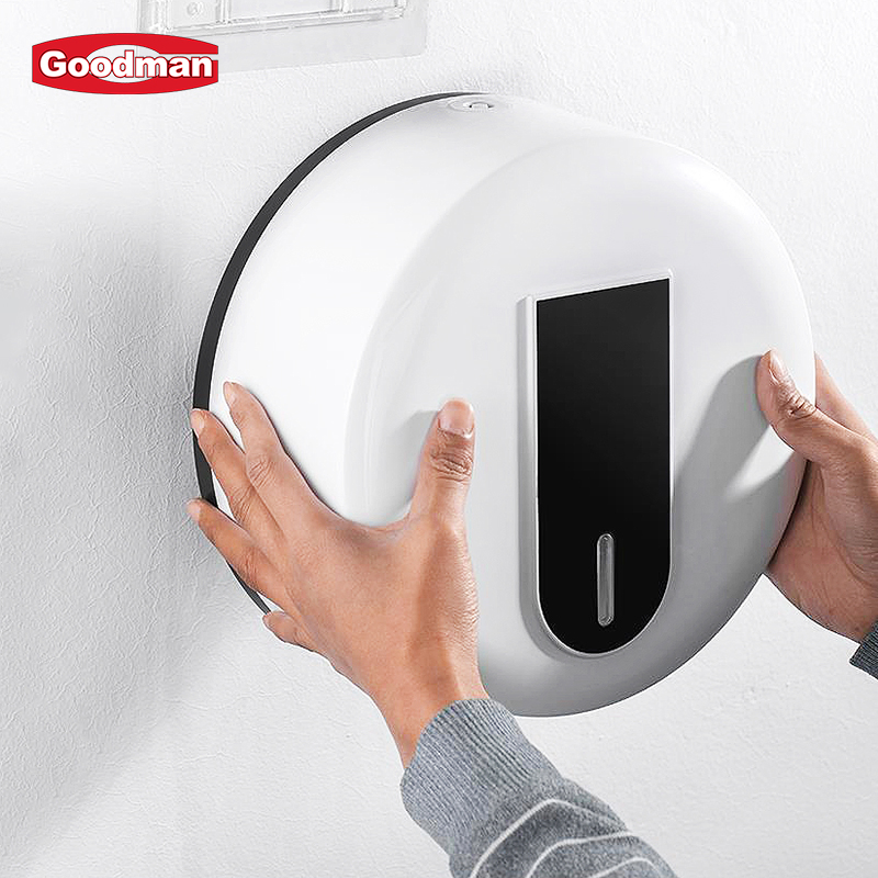 Toilet Paper Dispensers Plastic Napkin Holder Box Wall Mounted Tissue Box