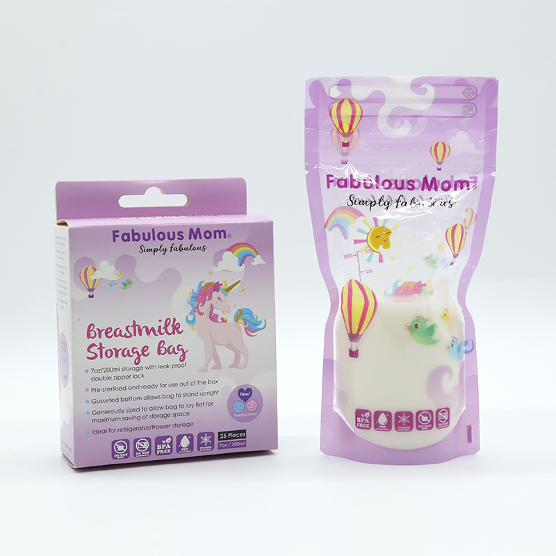 High Quality Breast Milk Storage Bag BPA Free Milk Breast Bag Pouch