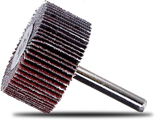 Aluminium Oxide Abrasive Flap Wheel with Shaft for Metal