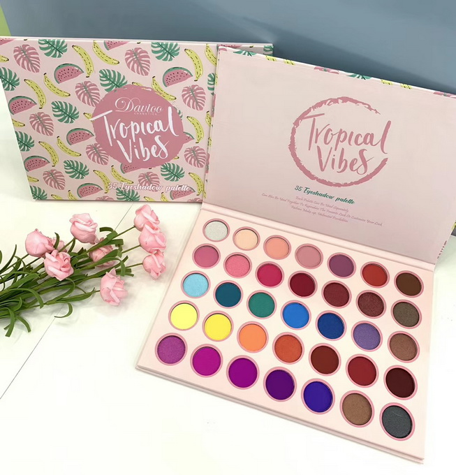 Korean Wholesale Makeup Glitter Natural Beauty 35 Color Eyeshadow Palette