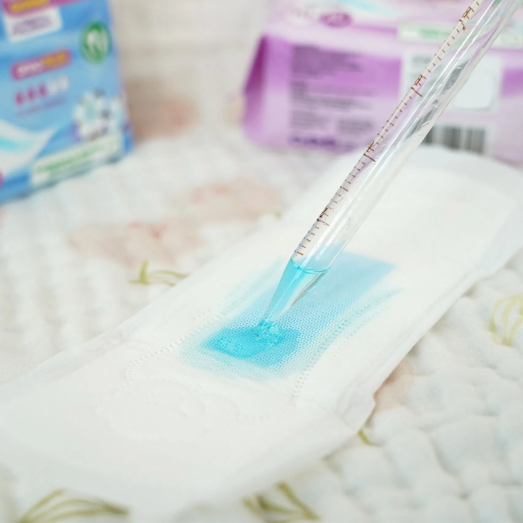 Wholesale Day Use Period Sanitary Napkin Organic Sanitary Pad for Women