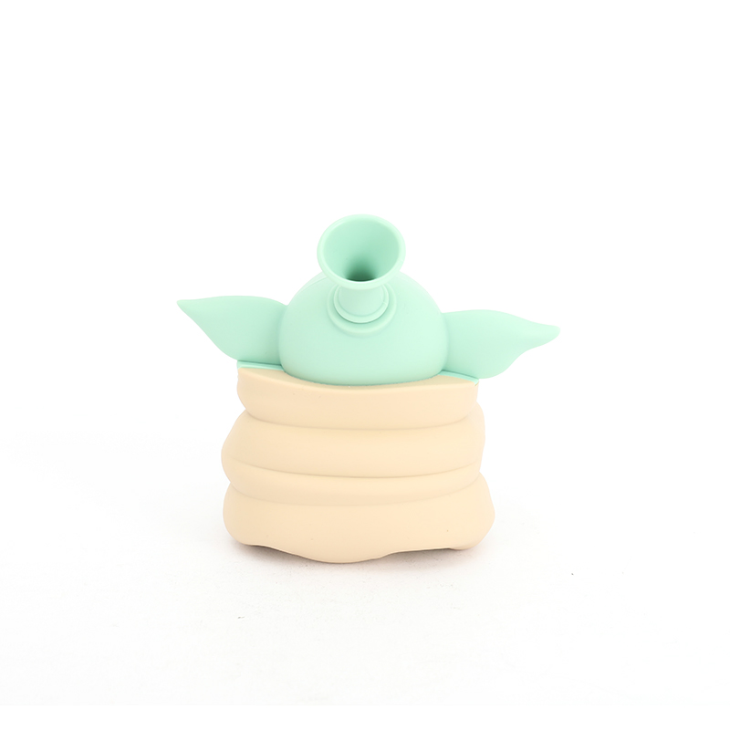 Silicone Bottle Glass Smoking Water Pipe Printed Silicon Tobacco Water Pipe Hookah Shisha