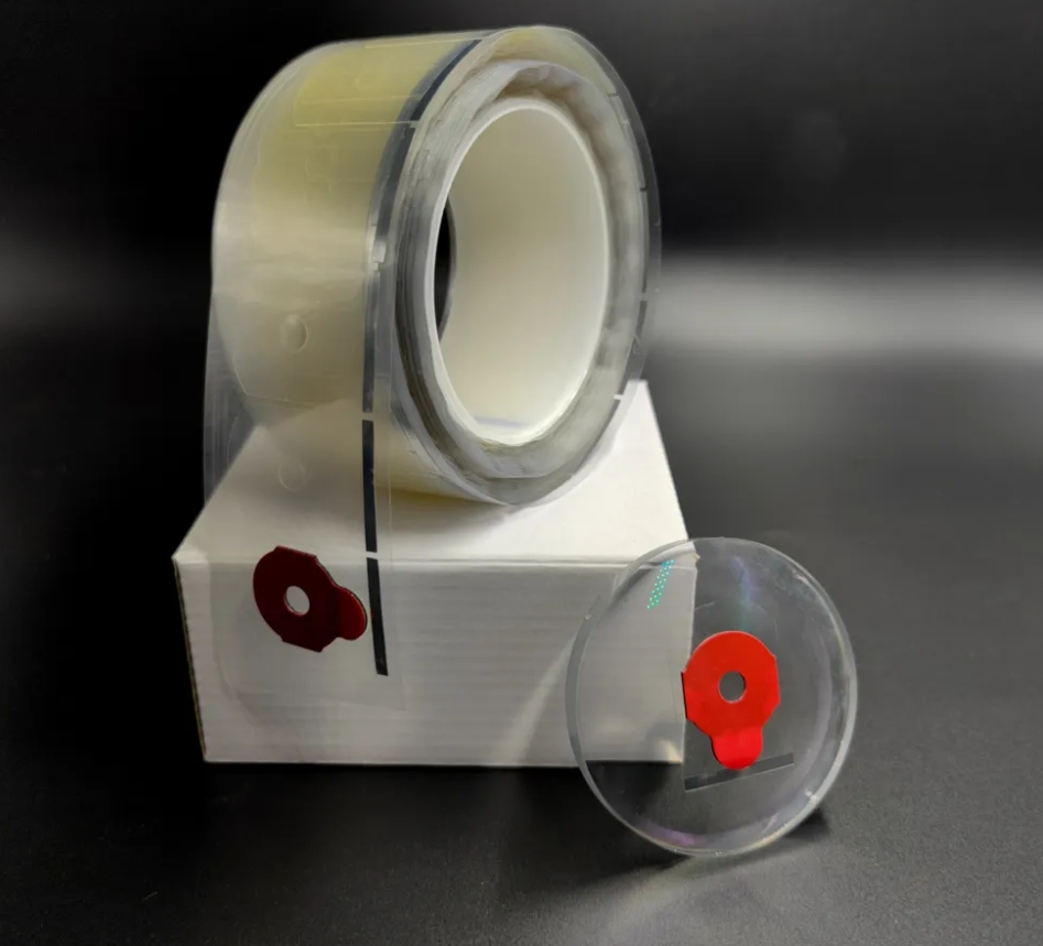 26*41mm Super Hydrophobic and Anti-Slip Transparent Optical Blocking Pads Polish Sticker