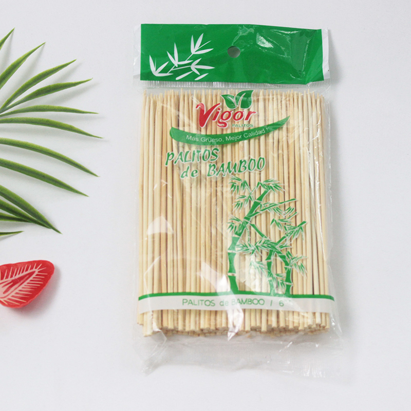 Eco-Friendly Disposable Round Bamboo Skewer BBQ Cheaper Price
