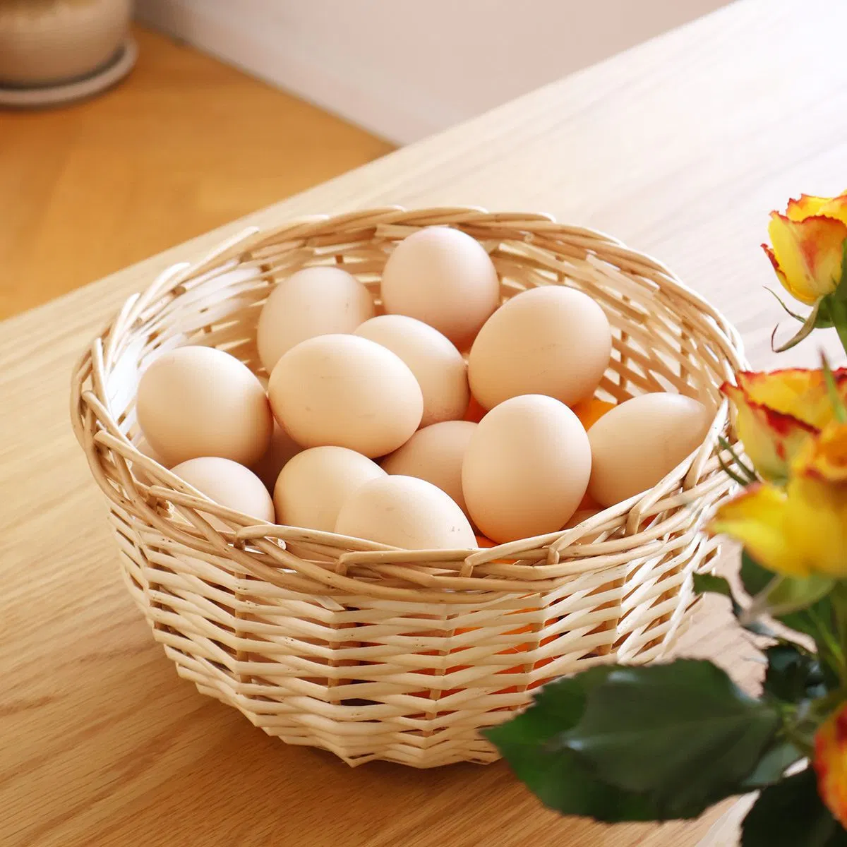 Wholesale Round Tapered Willow Storage Basket