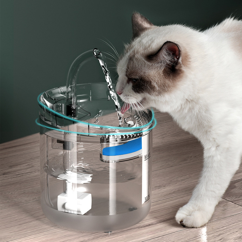 Automatic Cat Drinking Fountain with Smart Temperature Regulation System
