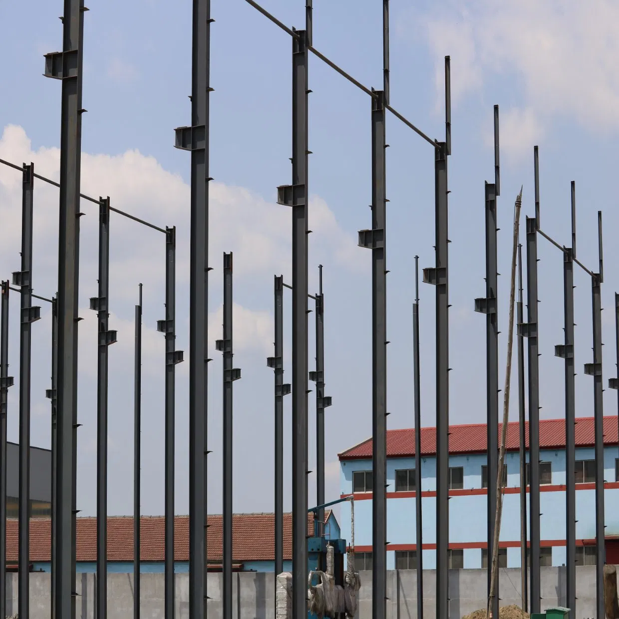 Steel Workshop Application and H Section Beams