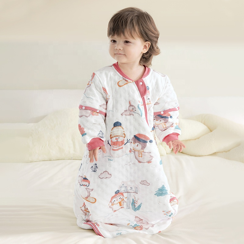 Best Price New Arrival Air Layer Cotton Constant Temperature Control Baby Sleeping Sack Winter Season Warm Cozy Infant Sleep Bag
