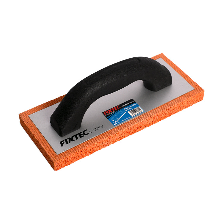 Fixtec Tools Sponge 240*100*19mm Foam Rubber Float Trowel for Grout/Stucco/ Cement/Plaster