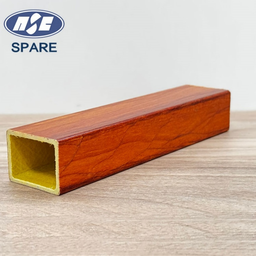 Customizable Electrically Insulating FRP Square Hollow Section Tubes Plastic Tube