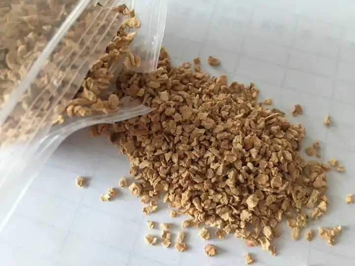 China-Origin Cork Granules for Cork Sheet Coaster Production