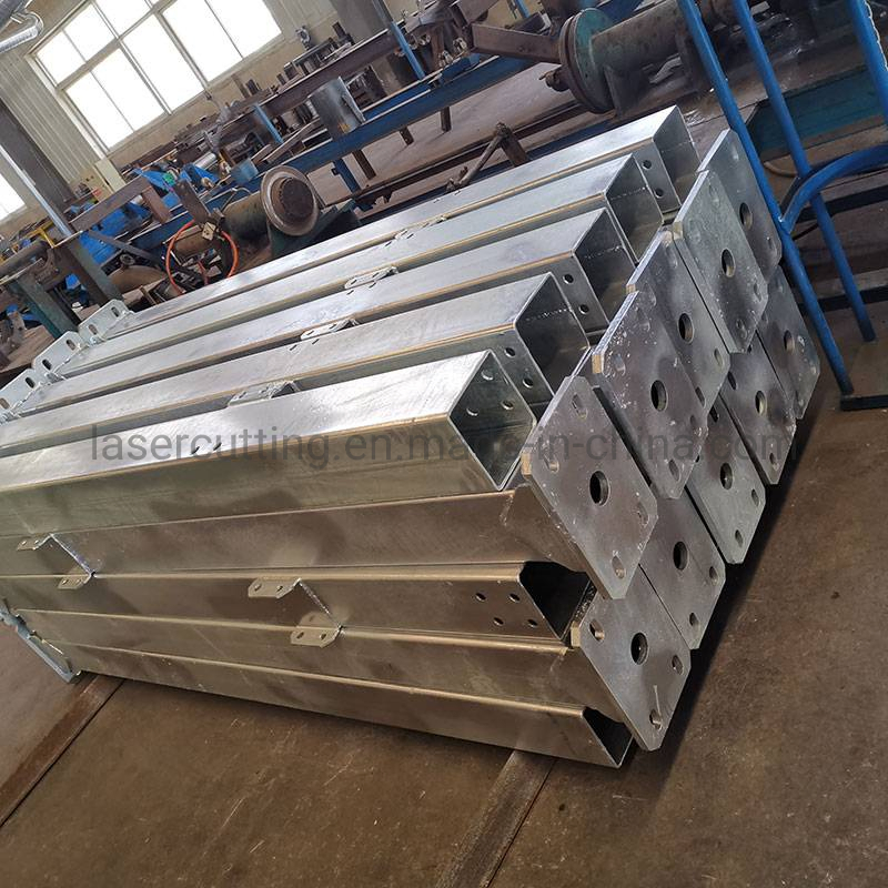 Supply OEM Steel Fabrication Steel Structure and Hot DIP Galvanize for Power Line Distribution
