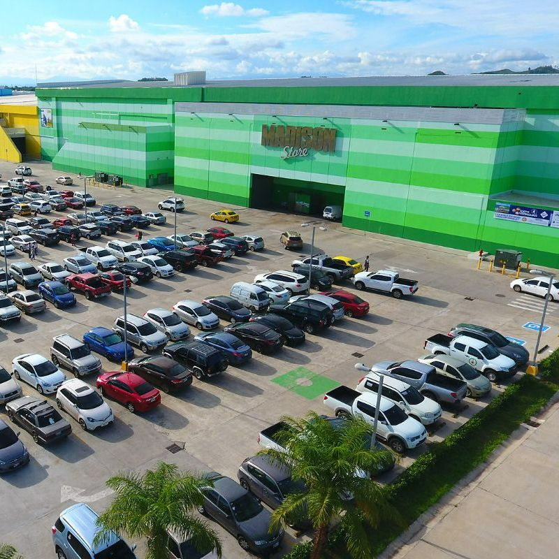 Used in Supermarkets Prefabricated Steel Structure with CE Certification