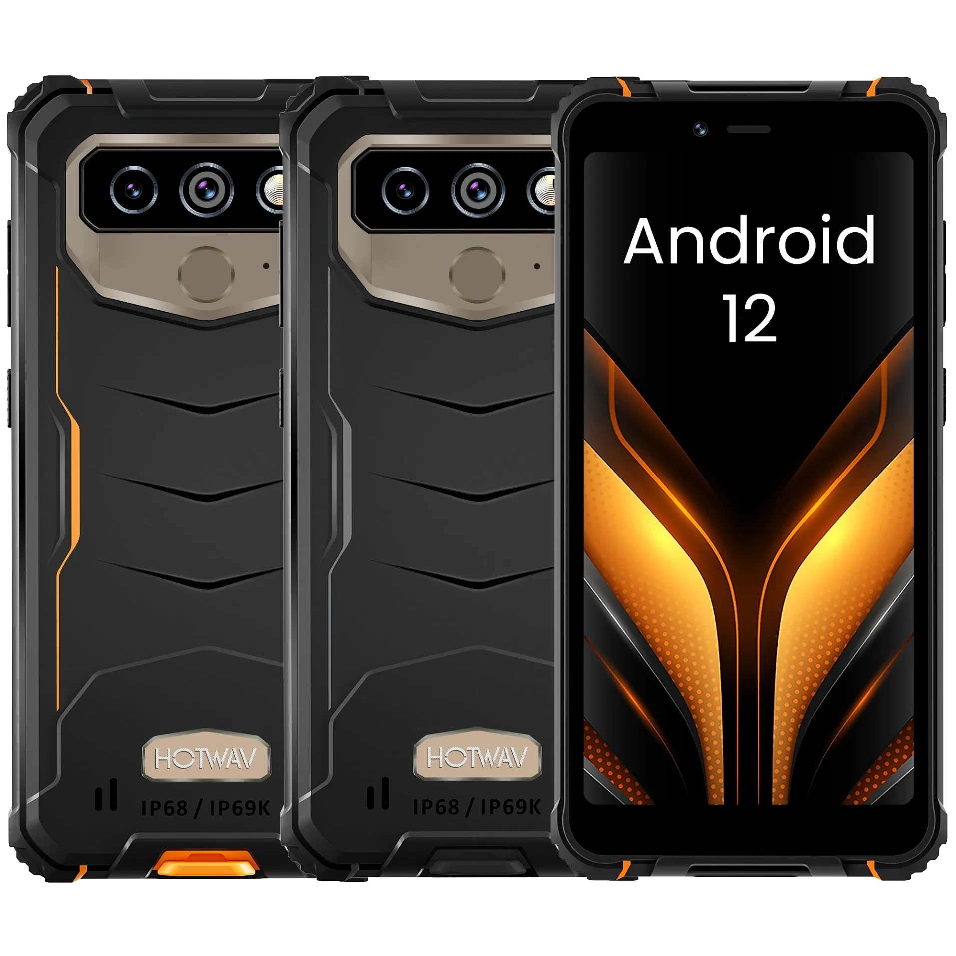 Ready in Stock Hotwav T5 PRO 6.0inch Rugged Phone 4GB+32GB 7500mAh Large Battery Android 12 Waterproof Dustproof Shockproof Smart Phone