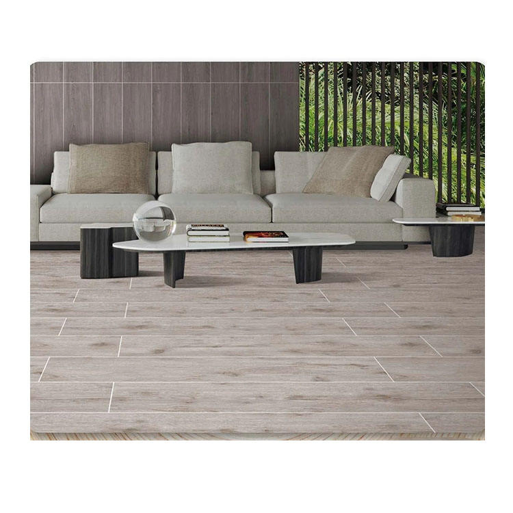 Versatile Building Material Low Price Matt Tiles Porcelain Floor Imitation Wood Tile