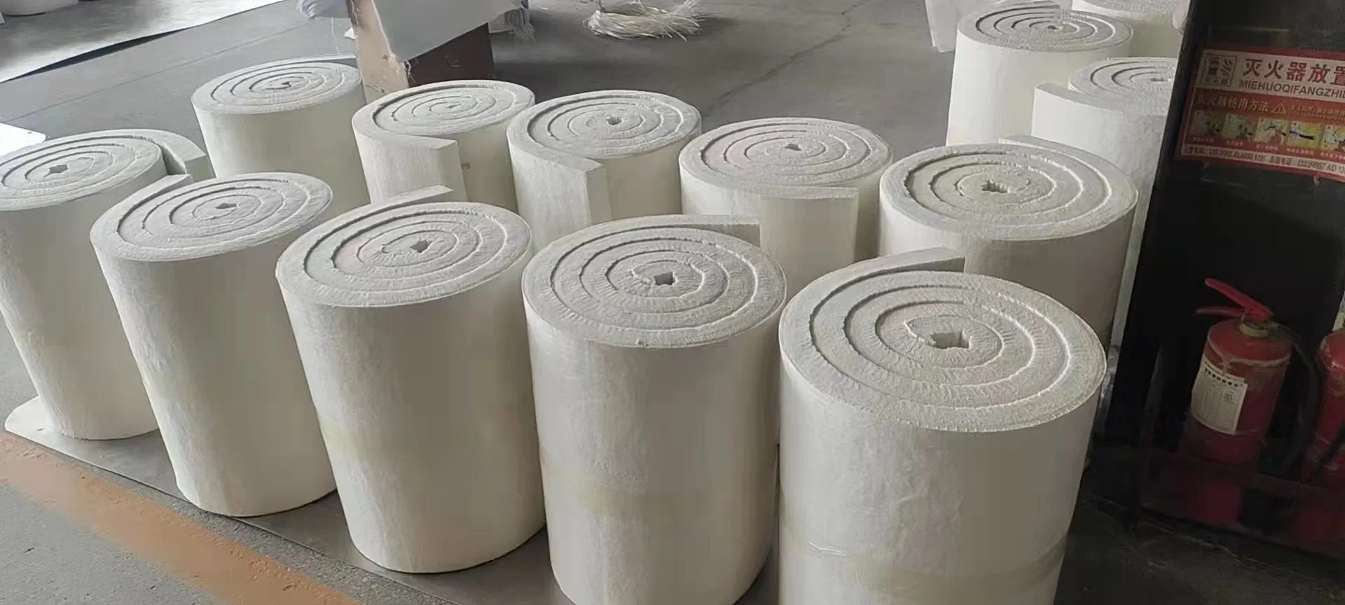 Ceramic Fiber Blanket Combustion-Resistant Building Insulation Materials