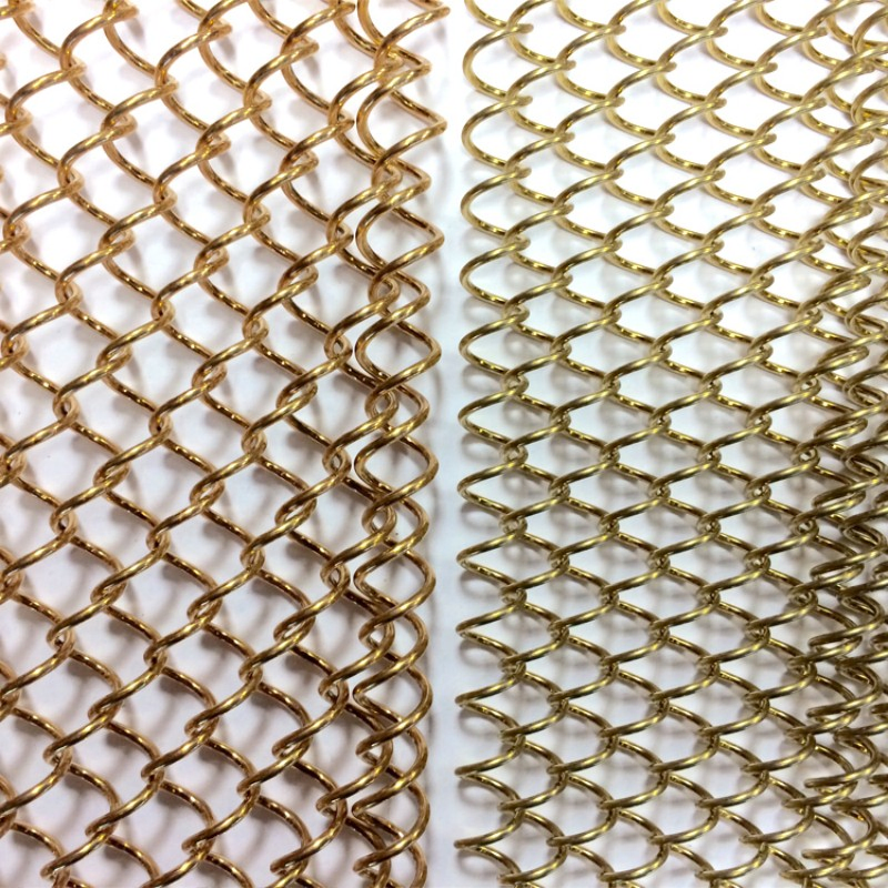 Decorative Aluminum Chain Link Metal Mesh Curtain Decorative Aluminum Metal Mesh Curtain Chain Drapery Fabric