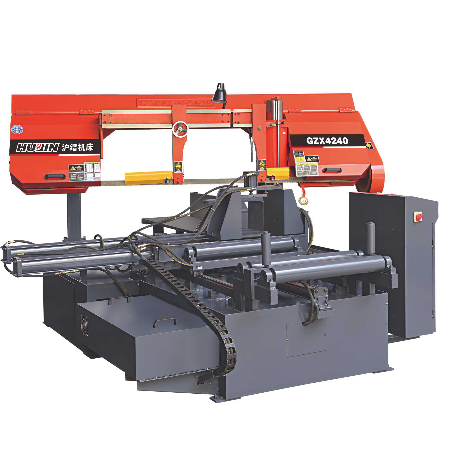 Станок ленточнопильный горизонтальный с поворотным столом по металлу