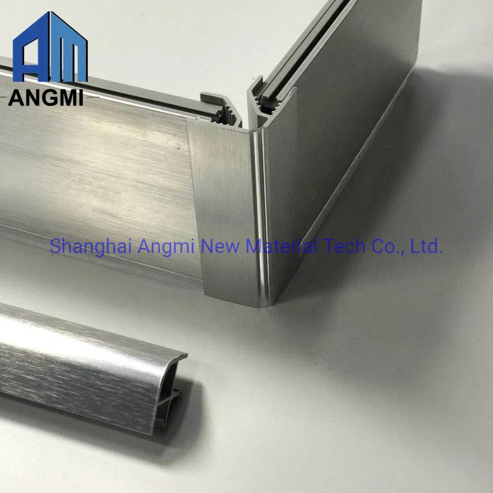 Decorative Plastic PVC Skirting Board with Surface Aluminum Foil for Kitchen Base